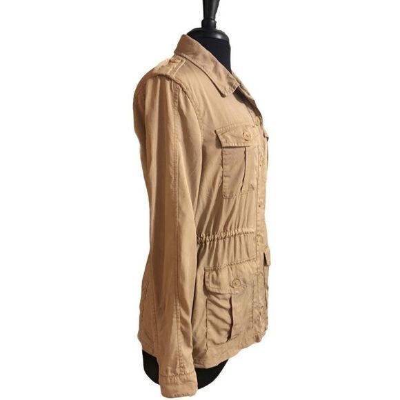 Gap Factory Tan Safari Utility Jacket Size M - Picture 5 of 13